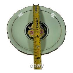 Mint Green Paragon Pansies Pansy Teacup Saucer Double Warrant Flowers Gold Trim