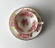 Mint Royal Chelsea England Pink Cabbage Roses Bone China Tea Cup & Saucer Gold