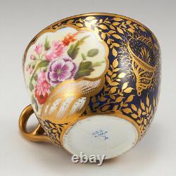 Minton Porcelain Serves Style Teacup and Saucer c1810