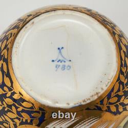Minton Porcelain Serves Style Teacup and Saucer c1810