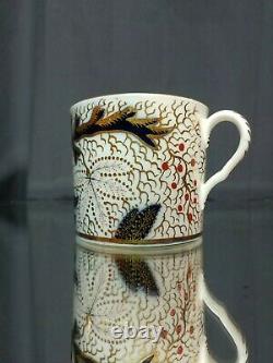NEAR MINT! Coffee Can Mug Early 19th c. Regency Porcelain Imari Antique Teacup