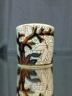 NEAR MINT! Coffee Can Mug Early 19th c. Regency Porcelain Imari Antique Teacup