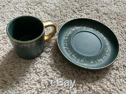 NEW LitJoy Crate Exclusive Lord Of The Rings LOTR Mini Tea Cup & Saucer Set