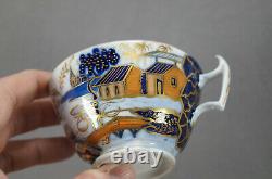New Hall Hand Painted Imari Pattern 1163 Tea Cup & Saucer Circa 1812-1832