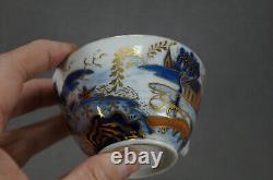 New Hall Hand Painted Imari Pattern 1163 Tea Cup & Saucer Circa 1812-1832