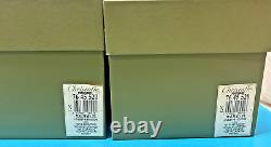 New Set of 12, Original Box Christoffel Porcelain Tea Cups and Saucers