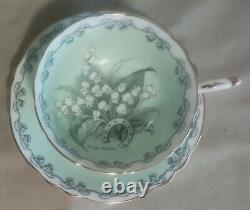 Nice Vintage Paragon Double Warrant'To The Bride' Tea Cup & Saucer Queen Mary