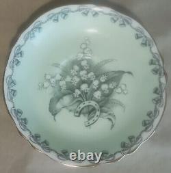 Nice Vintage Paragon Double Warrant'To The Bride' Tea Cup & Saucer Queen Mary
