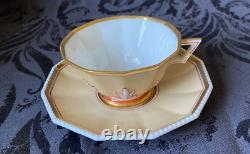 Norddeutscher Bremen North German Lloyd Nymphenburg Europa Perl Tea Cup/Saucer