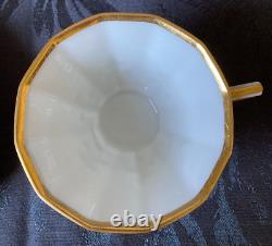 Norddeutscher Bremen North German Lloyd Nymphenburg Europa Perl Tea Cup/Saucer