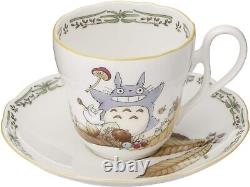 Noritake My Neighbor Totoro Cup & Saucer Pair Set / Tea Pot Bone China JAPAN NEW