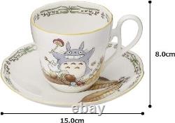 Noritake My Neighbor Totoro Cup & Saucer Pair Set / Tea Pot Bone China JAPAN NEW