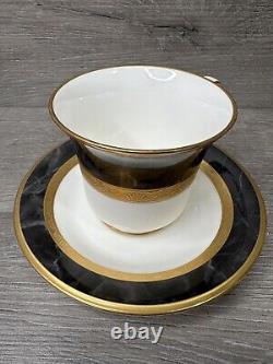 Noritake Opulence Tea Set for 8 Teapot Sugar Creamer Cup & Saucer Bread Plate