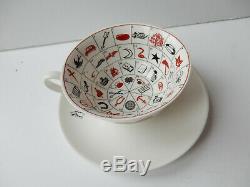 Old Romany Astrology Fortune Tellers Gypsy Tea Cup & Saucer