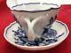 Old Vtg Meissen Blue And White Porcelain Tea Cup And Saucer Marked And Numbered