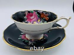 Paragon Bone China Tea Cup & Saucer Her Majesty Queen Elizabeth Rare Stunning