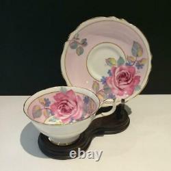 Paragon Cabbage Rose Tea Cup & Saucer Set Cs11