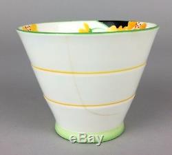 Paragon- Crocus Art Deco Bone China Tea Coffee Cup Can Saucer Set Service 766514