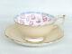 Paragon Fortune Telling Peach Tasseography Set Of Tea Cup And Saucer 869b