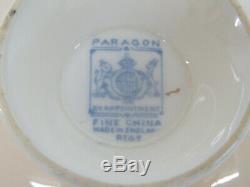 Paragon Fortune Telling Peach Tasseography Set of Tea Cup and Saucer 869B