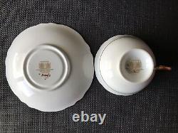 Paragon Gorgeous Bone China Footed Tea Cup Saucer Guilt Edges, Aynsley, Foley