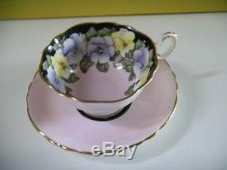 Paragon Pansy cup @ saucer