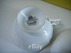 Paragon Pansy cup @ saucer