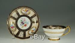 Paragon Queen Mary Tea Cup & Saucer Reproduction signed H. Holdencroft, England