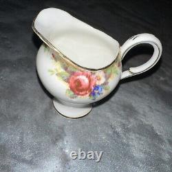 Paragon Tapestry Rose Tea Cup, Saucer, Sugar Bowl And Creamer Cup