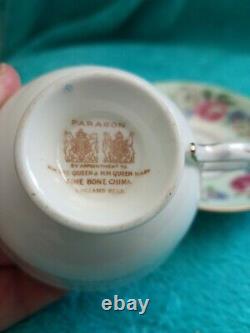 Paragon Tea Cup & Saucer China By Appointment to HM The Queen & HM Queen Mary
