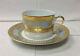Philippe Deshouliers Orsay Powder Blue Teacup & Saucer Limoges France New