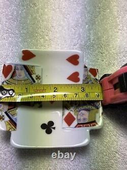 Playing Card Teacup Saucer