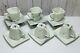 Porcelain Malacasa Gray/white Marbled Toned 6 Teacups + 6 Saucers Full Set Of 12