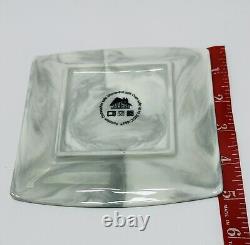 Porcelain Malacasa Gray/White Marbled Toned 6 Teacups + 6 Saucers Full Set Of 12