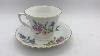 Post War Vintage Colclough Floral Tea Cup And Saucer