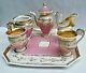 Pretty Pink Antique Vieux Old Paris Porcelain Childs Tea Set