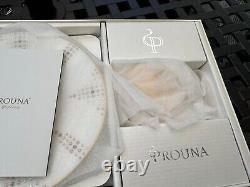 Prouna RARE Golden Crystals Tea Cup and Saucer Set Diana Adonis BRAND NEW