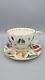 Quill And Fox For Anthropologie Christmas Snow Globe Oversized Tea Cup & Saucer