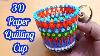 Quilling Tea Cup And Saucer Diy Showpiece 3d Quilling Art 82 By Art Life