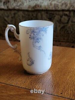 RARE Antique Hand Painted Portrait RC ROSENTHAL Germany Chocolate Tea Cup Saucer