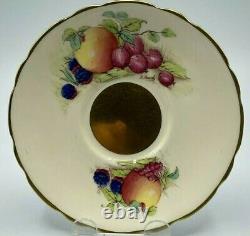 R. Band Signed Royal Stafford England Harvest Hand Painted Tea Cup & Saucer