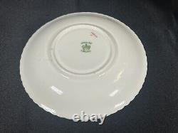 Rare ATQ Aynsley Tea Cup & Saucer Hand Painted Textured Roses Circa 1905-1925