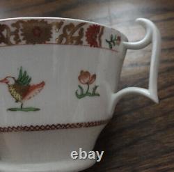 Rare Antique Spode Porcelain Teacup And Coffee Trio Chinoiserie Pattern 2638