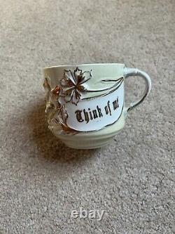 Rare Antique Think Of Me Tea Cup