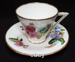 Rare Antique Victorian Kitemark for Quality Teacup Cup & Saucer Set made in 1877