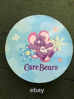 Rare Care Bears Tea Set Brass Key Keepsakes 12 Pc Set with Cups, Saucers, Pink