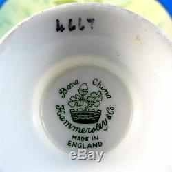 Rare Handpainted Signed All Fruit Hammersley Tea Cup and Saucer Set