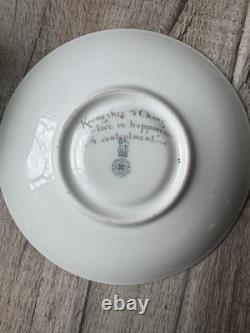 Rare Royal Daulton Vintage Tea Cup. Koongshee and Chang E7211 Series