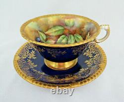 Rare Signed Paragon England Golden Harvest Cup and Saucer