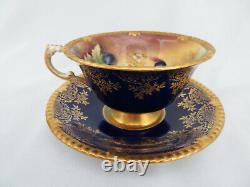 Rare Signed Paragon England Golden Harvest Cup and Saucer